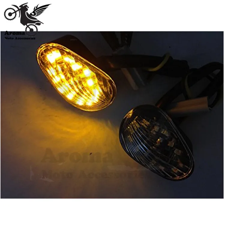 

free shipping motorbike turn signals Dirtbike blinker LED indicator light amber scooter flasher motorcycle turn signal light