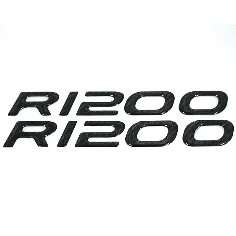 Черная карбоновая эмблема мотоцикла наклейка с 3D логотипом колесного бака R1200