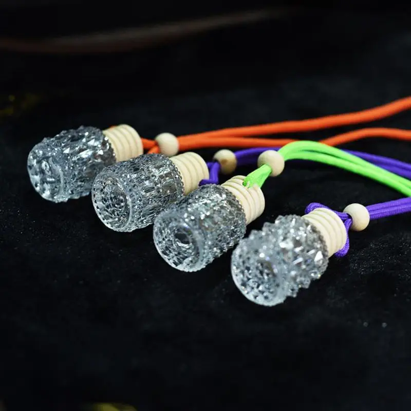 

Стеклянные флаконы Lucency для парфюма с эфирным маслом, круглые стеклянные флаконы с яблоками, автомобильные парфюмерия, модель F20172194