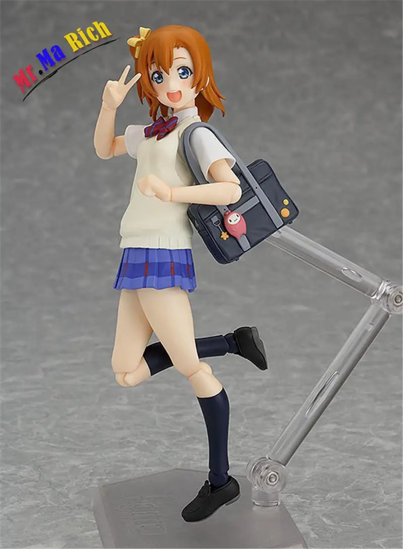 Люблю жить! Школа Idol проект Kousaka Honoka Figma 253 ПВХ фигурку Brinquedos аниме Коллекционная