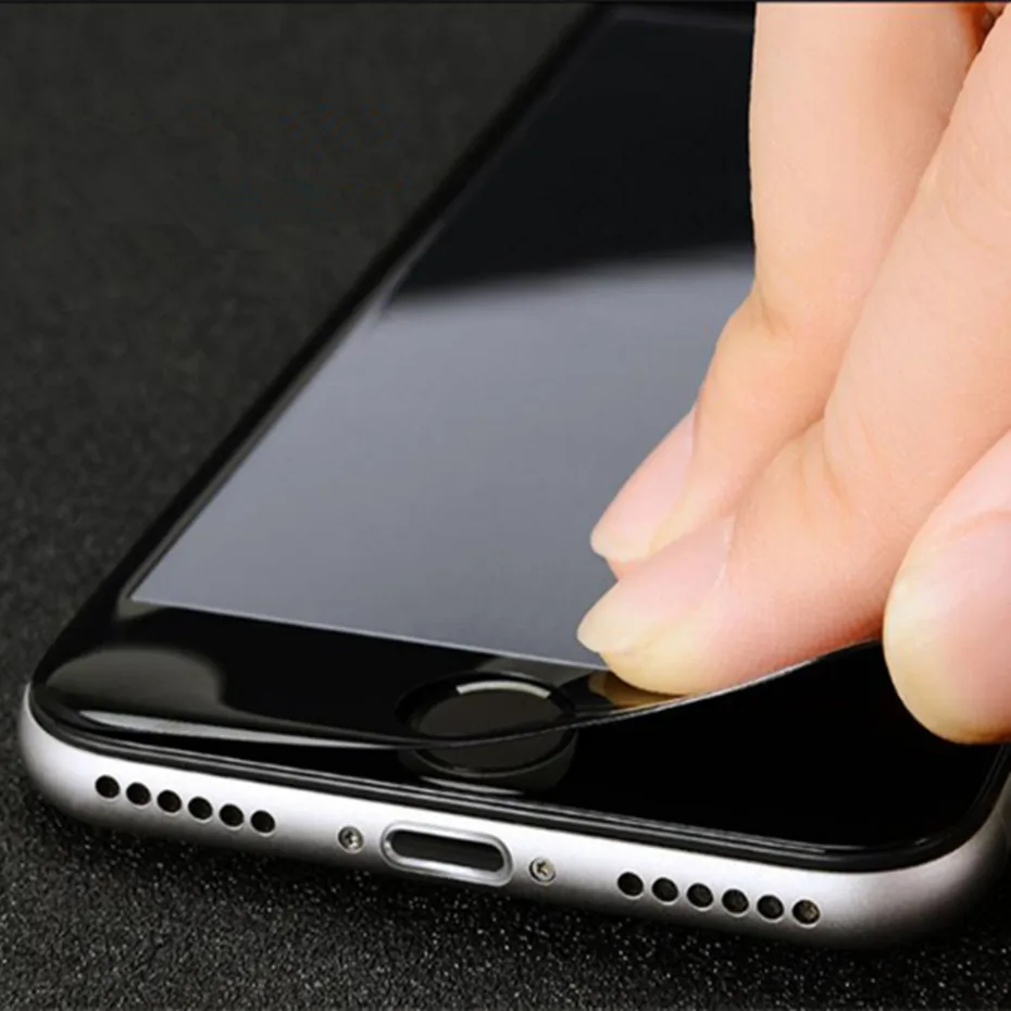 3D full cover protective glass for iphone 6 6s 7 8 x screen Protector film tempered plus | Мобильные телефоны и