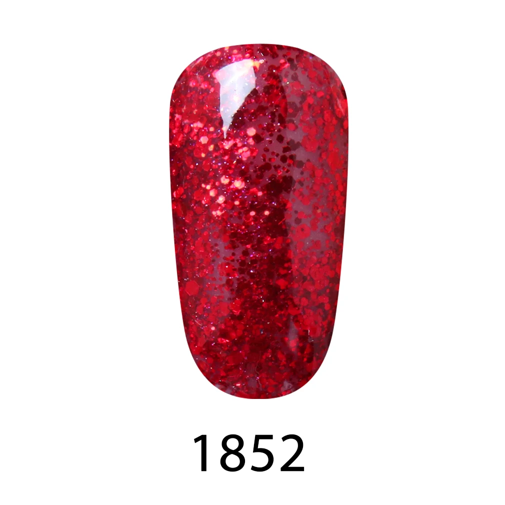 1852 Elite99 10ml UV Gel Nail Polish Soak Off Primer Gel Polish Top Base Coat Needed Gel Lacquer Semi Permanent Nail Art Manicure Gel - Цвет: 1852