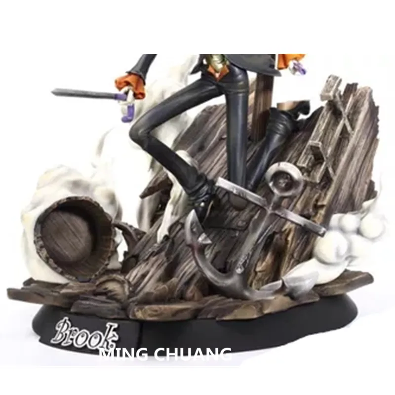 Слитная статуя Брук обезьянка D. Luffy Friend Skull Head портрет GK экшн-фигурка