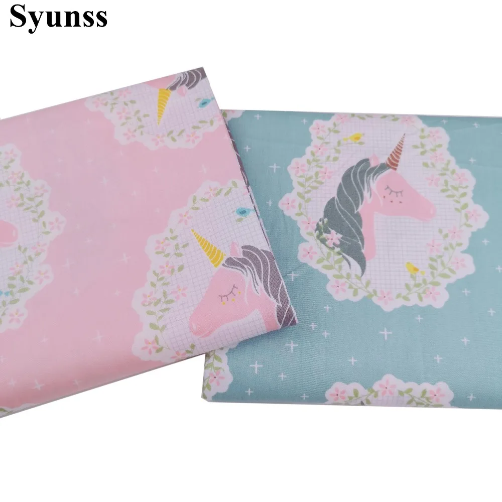 Syunss Diy Лоскутная Ткань для квилтинга детские кроватки подушки платья ткань шитья
