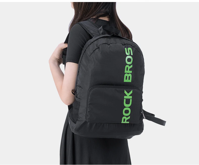 ROCKBROS портативные складные уличные сумки, походная посылка, велосипедные сумки для мужчин и женщин, спортивные дорожные непромокаемые сумки