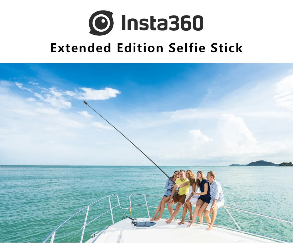 Insta360 удлиненная версия невидимая ультрадлинная тонкая селфи-палка 0,57 M-3M Insta360 аксессуары для экшн-камеры ONE и ONE X