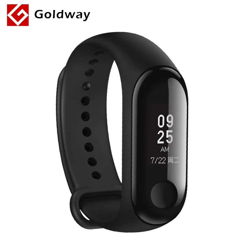 Xiaomi Mi Band 3 Miband 3 мгновенное сообщение водонепроницаемый OLED экран фитнес-трекер Mi Band 2up умный Браслет Xiaomi Band