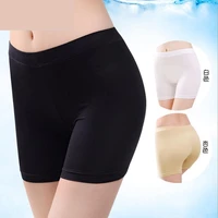 mozhini summer thin seamless women safety shorts leggings pants lady high elastic safe shorts big size s 3xl seamless safe panty