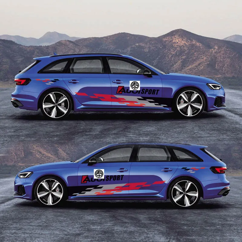 Автостайлинг TAIYAO Спортивная Автомобильная наклейка для Audi A4 S4 RS4 автомобильные