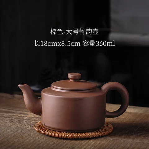 Yixing, большой объем, пурпурная глина, глина ручной работы, большой пузырчатый чайник, чашки, домашний керамический чайник