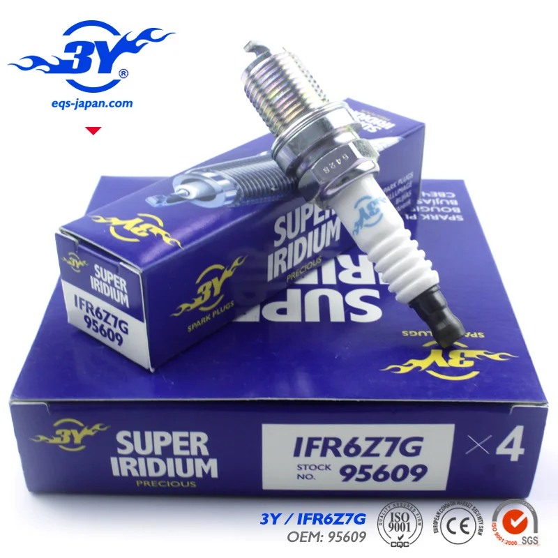 1 шт. IFR6Z7G 95609 автомобильные супер Иридиевые свечи зажигания для BUICK Regal Chevrolet Cruze 1.6L