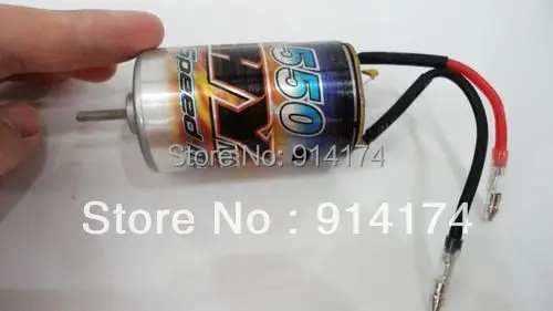 Автозапчасти 550 щеточный двигатель R/C для радиоуправляемого автомобиля