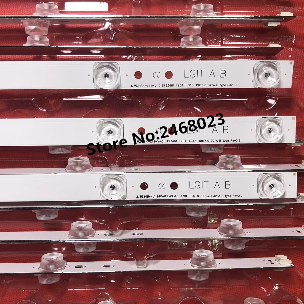 Светодиодный подсветка полосы для 32MB25VQ 6916l 1974A 1975A 1981A 32LF5800 32LB5610 innotek drt 3 0 32 32LF592U