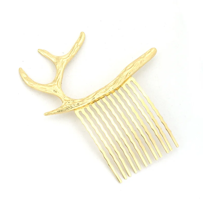 Find Me New Fashion Antlers Hairpins For Hair Women Bobby Pin Delicate Combs Decorations Jewelry Accessories | Украшения и