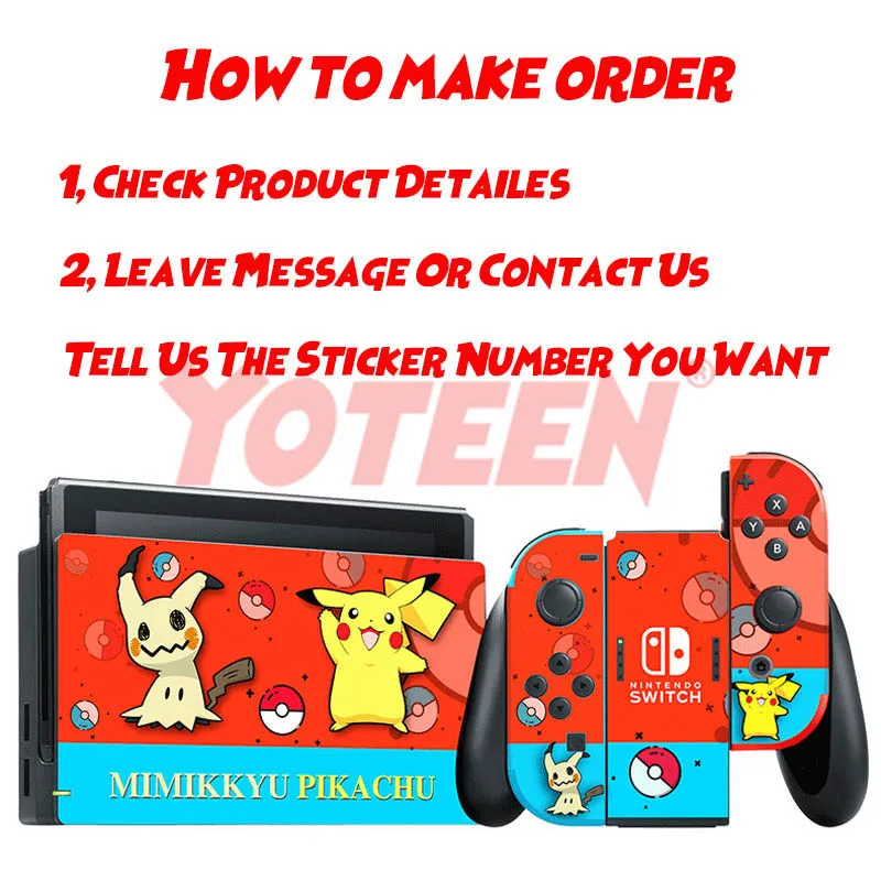Для nintendo Switch Pain sticker консоль Dock Joy Con полное покрытие цветной бумажной кожи Закаленное стекло протектор экрана от 2000-2305