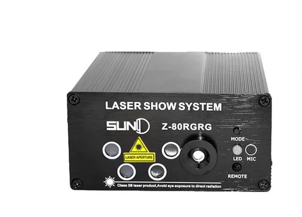 Светодиодный лазерный сценический прожектор 5 линз 80 узоров Мини светодиодный 3