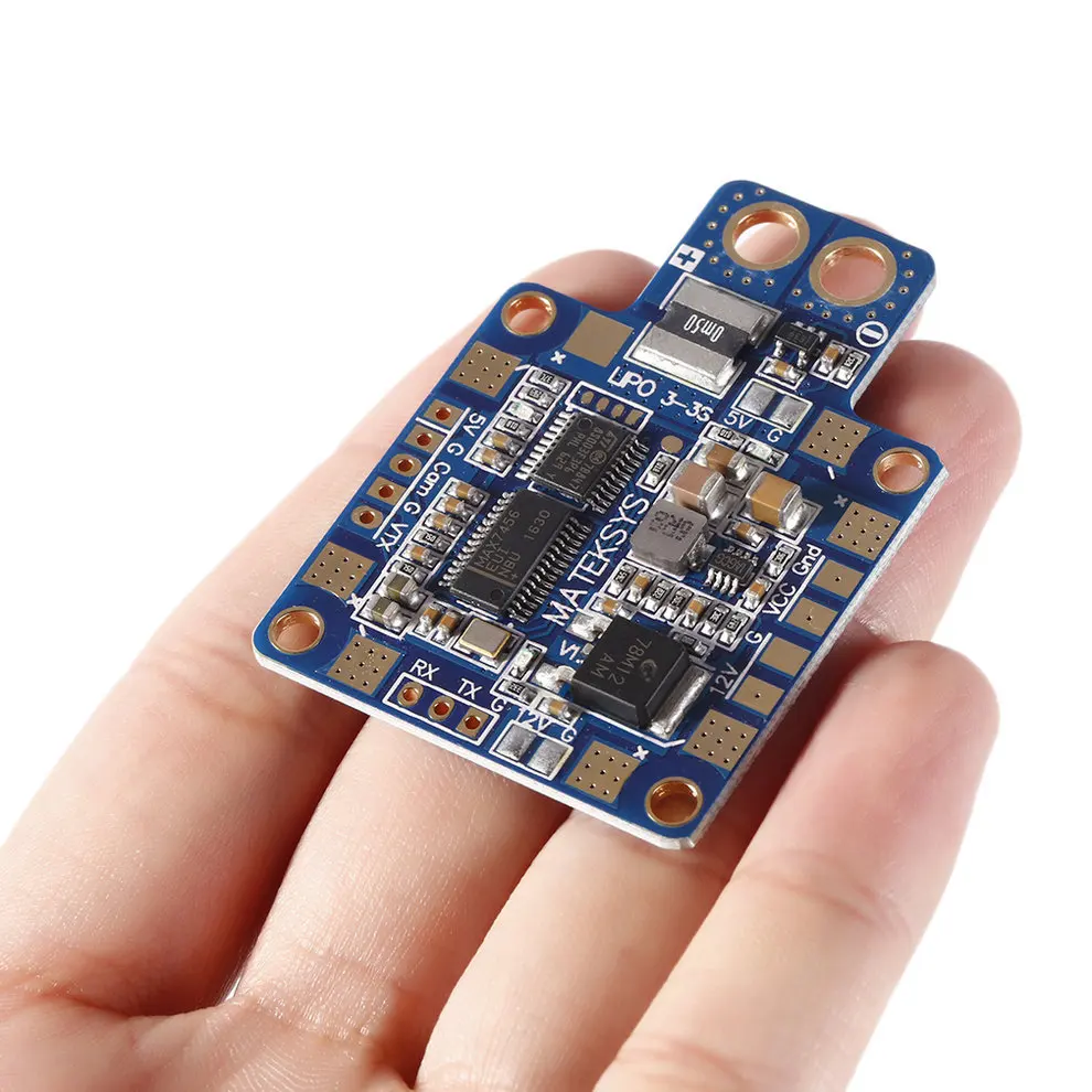 Плата распределения питания PDB HUBOSD ECO X TYPE с датчиком тока двойным BEC и XT60 для FPV