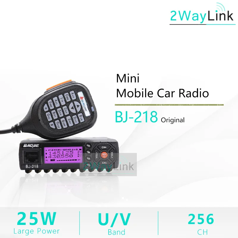 

Baojie BJ-218 Z218 KT8900 Двухдиапазонная VHF UHF Мобильная радиостанция BJ 218 трансивер 20/25 Вт Автомобильная рация 10 км мини любительская радиостанция 10 к...
