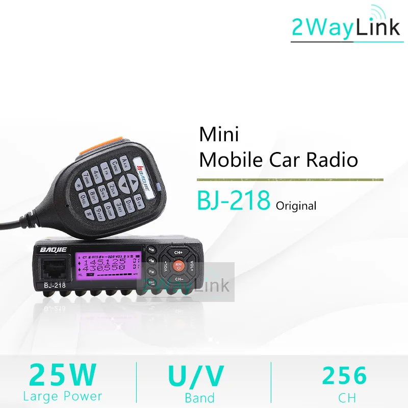 Baojie BJ 218 Z218 KT8900 двухдиапазонный УКВ мобильное радио трансивер 20/25 Вт автомобиля