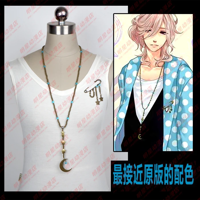 Комплект для косплея колье с булавкой от Louis Asahina бесплатная доставка|pin necklace|pin piny