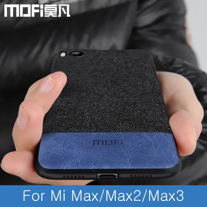 

Чехол для xiaomi mi max 2, чехол для xiaomi max2 max1, задняя крышка, противоударные тканевые чехлы из силикона MOFi, оригинальный max 3 pro Чехол