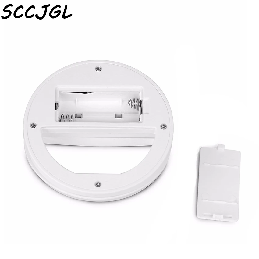 Светодиодная лампа для селфи с рыбками 3 уровня света фотосъемки кольцо