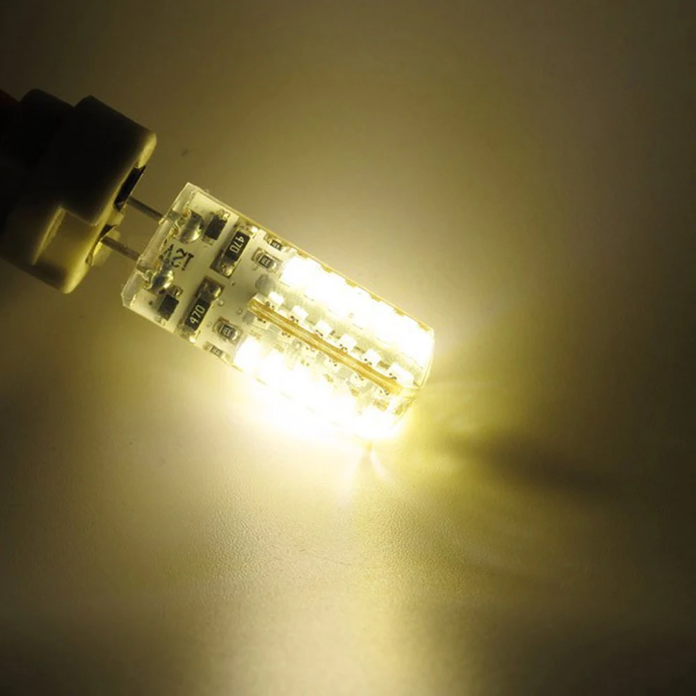G4 48 SMD LED белый/теплый белый 220 лм свет кристалл лампы 3 Вт AC/DC 12 В эквивалент 20