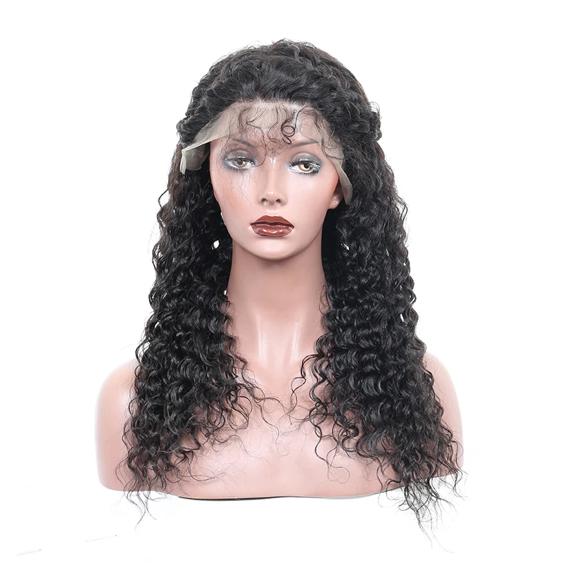 Предварительно сорвал 360 Синтетические волосы на кружеве al парик 150% плотность