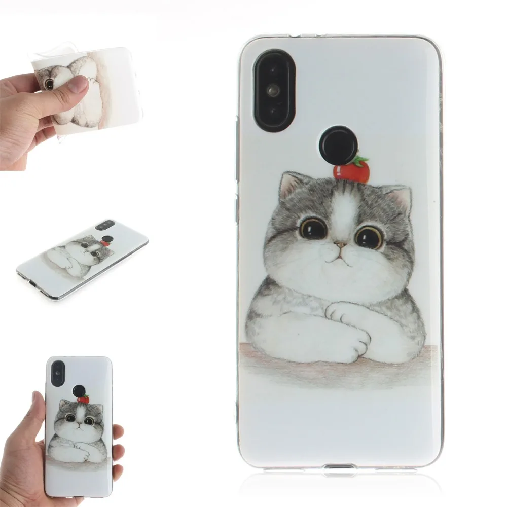 Милый Котик Nutbro для Xiaomi Mi A2 6X Pocophone F1/Xiaomi Lite 5 84 Redmi 6A Pro Note Чехол Funda чехол Euti| |