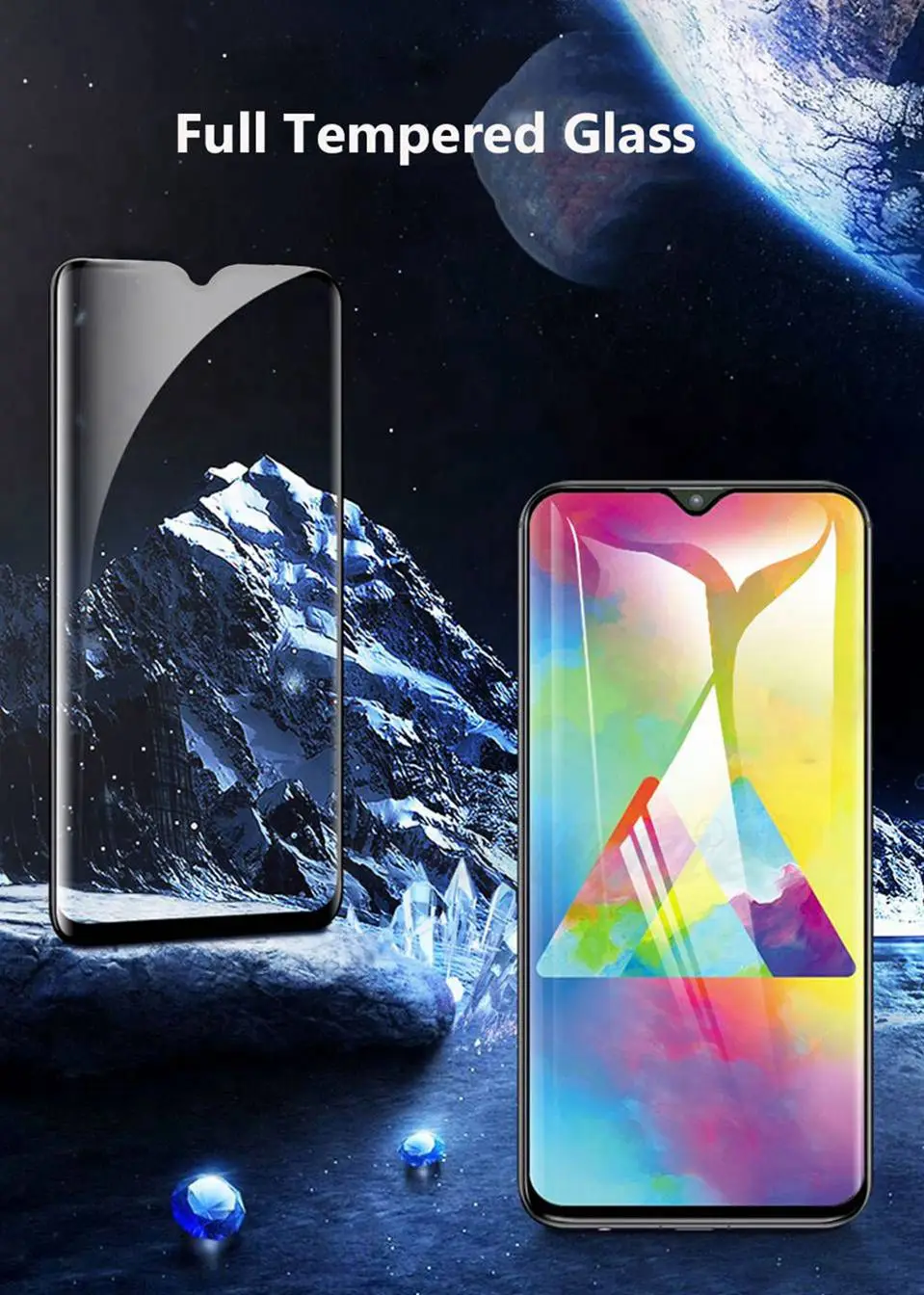 6D Стекло для samsung Galaxy A70s M30s M10s A10s A70 A50 A20 A30 Экран протектор Закаленное Стекло для samsung A9 A7 A8 плюс