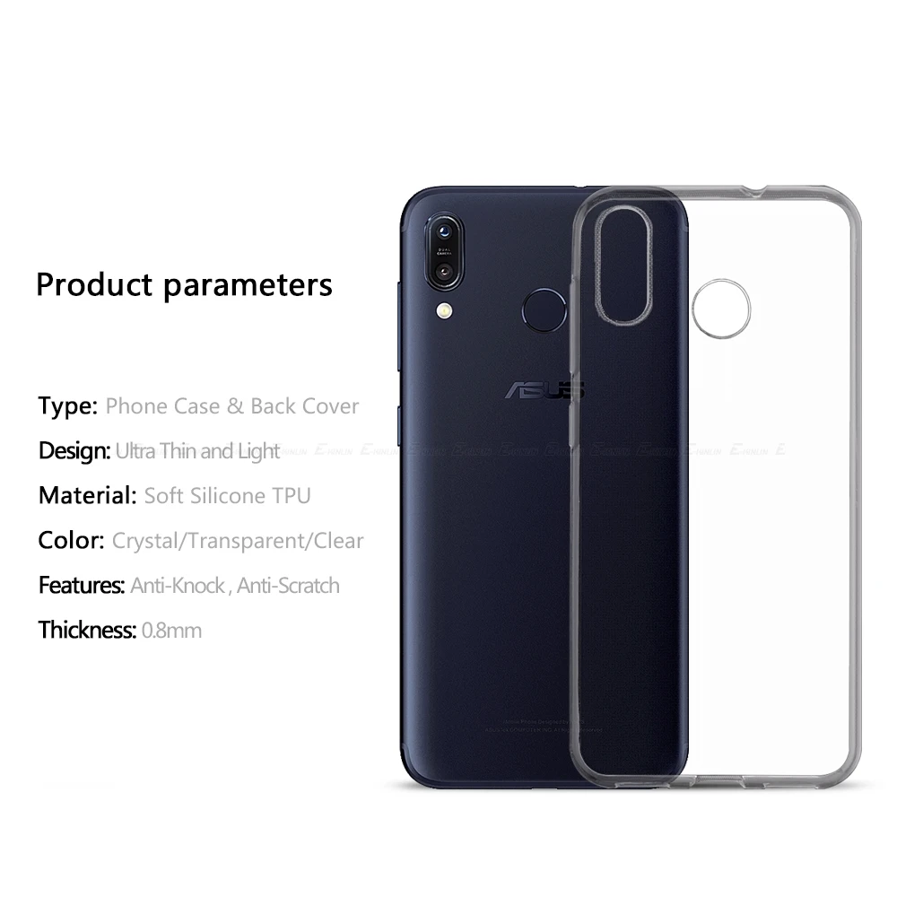 Ultra Thin Clear Soft TPU Case For Asus ZenFone Max Plus Pro M1 M2 ZB570TL ZB555KL ZB602KL ZB633KL Back Phone Cover