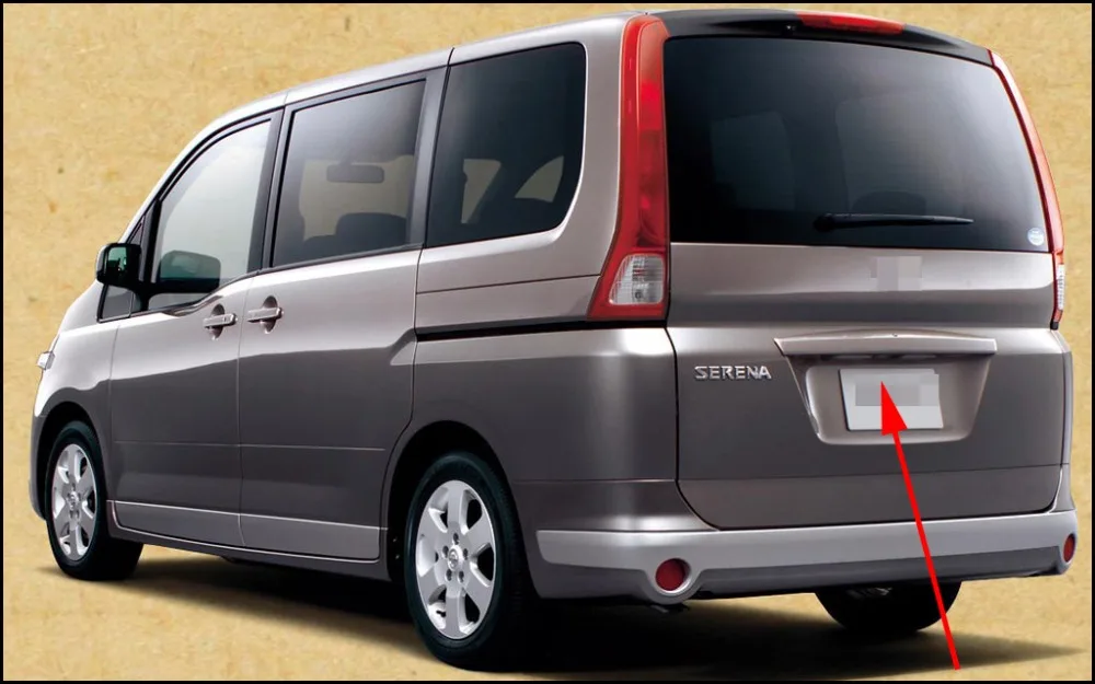 AUTONET HD камера заднего вида ночного видения для Nissan Serena Mk2 C24 1999~ 2012 для ZNA Succe CCD/парковочная камера