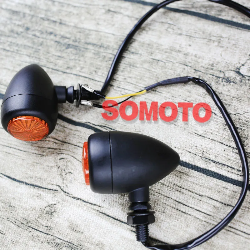 Винтажная мотоциклетная лампа указателя поворота светодиодные чипы чугунный