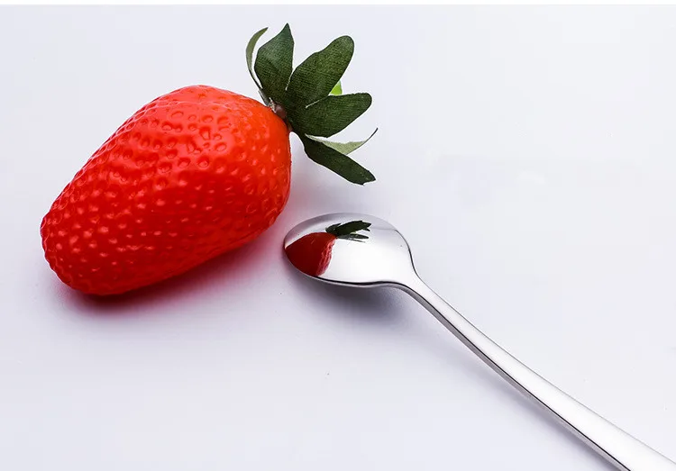 1 шт. ложки из нержавеющей стали с длинной ручкой для меда мороженого чая десерта