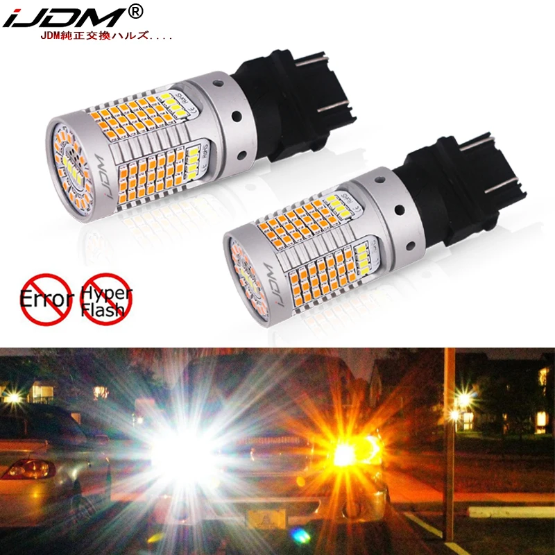 IJDM-bombillas LED canbus 3157, 3357, 3457, T25, para Ford F-150, F-250, F-350, señal de giro, OEM