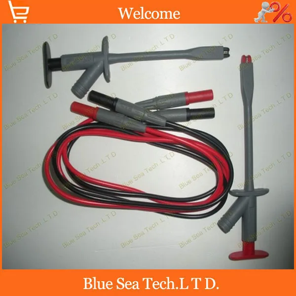 

Multimeter & car industry test tool kids/sets.test hook/clip+1.0M plug test cable 2 in 1 testing tool,CATIII 1000V/16A