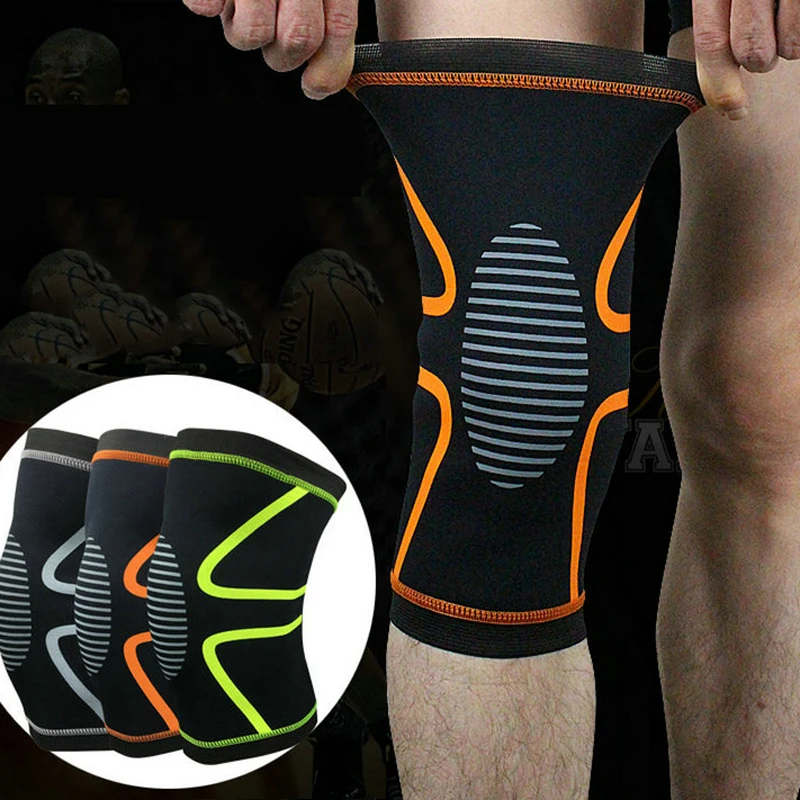 1 шт Профессиональный компрессорный бандаж для коленных чашечек на Велоспорт