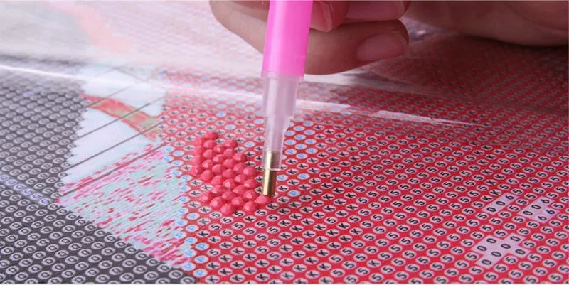 3D круглый бриллиант Вышивка угол девушка картина алмазов вышивки крестом людей