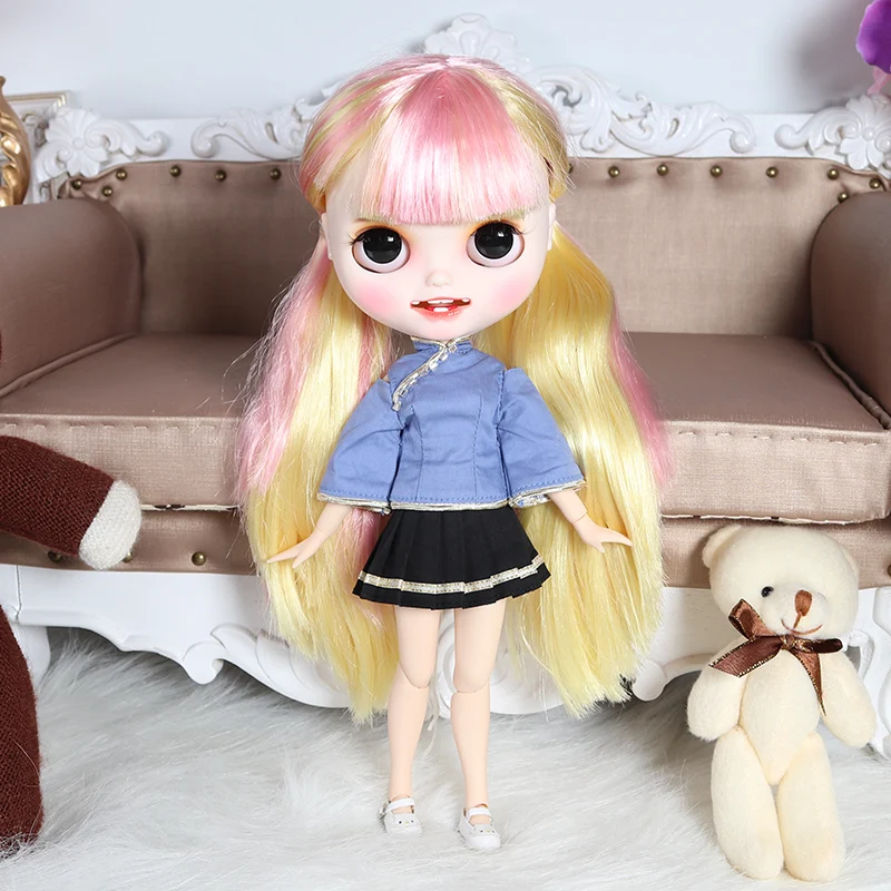 Oufit для куклы Blyth набор старошкольного платья костюм 1/3 bjd, ледяной, pullip, jerryberry, licca
