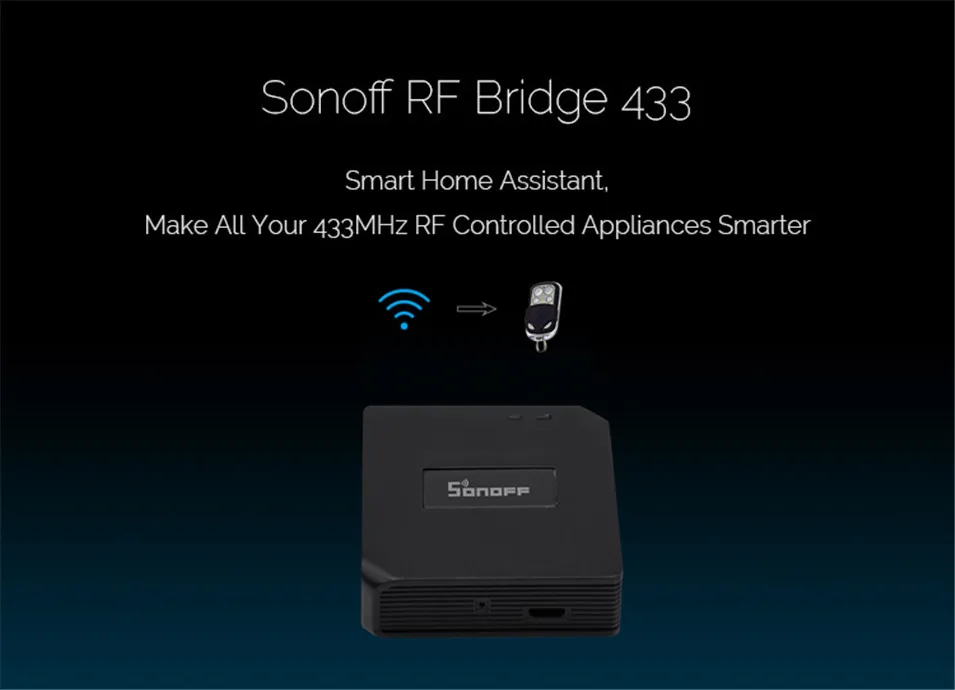 Умный дом сигнализация безопасности Sonoff PIR2 433 МГц RF PIR датчик движения сигнализация совместима с RF мостом для Alexa Google Home