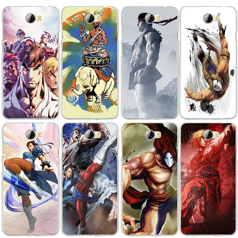 Мягкие чехлы из ТПУ для телефона Street Fighters Ryu Ken Chun Li Huawei P8 P9 P10 P20 P30 Mate 10 Lite Pro Y3 Y5 Y6 II