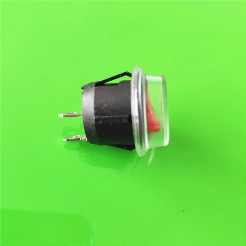 AC DC 6A/250V KCD1 2PIN 20 мм/Off SPST переключатель G149Y круглый тумблер Водонепроницаемый Кепки
