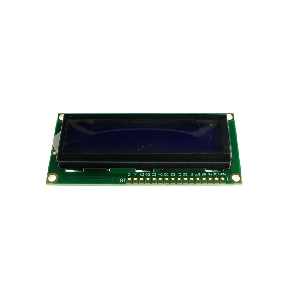 1 шт./лот KJ198 LCD 1602 синий экран с подсветкой ЖК-дисплей 1602A-5v в наличии - купить по