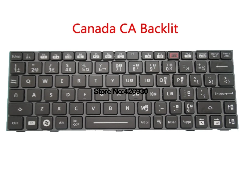 Клавиатура для ноутбука Panasonic Toughbook CF-18 CF-19 HMB9101CPA01 HMB9101CPC04 SG-55900-23A английский США Германия Канада CA