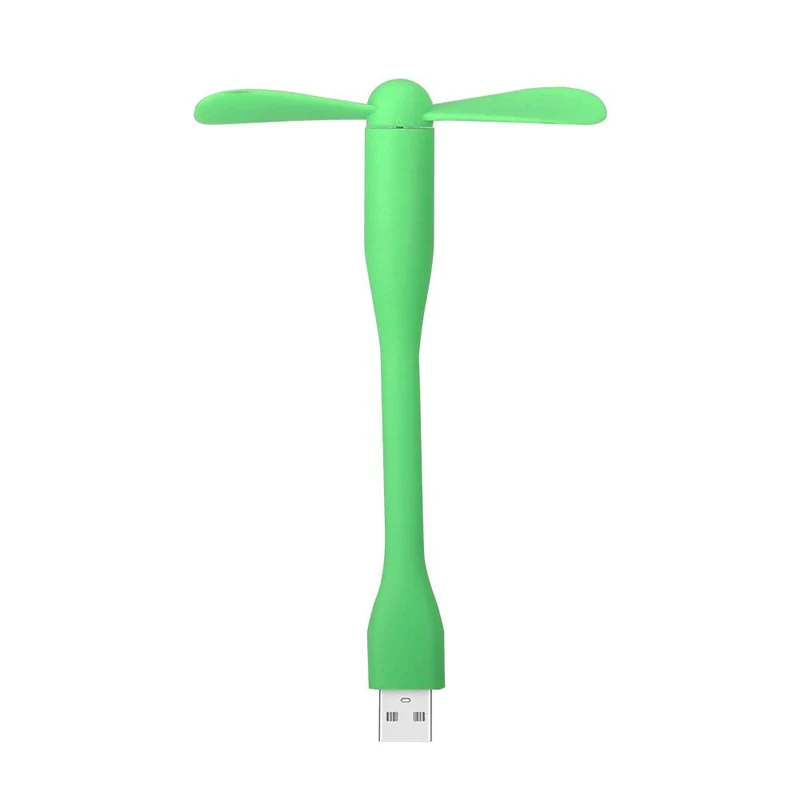 Мини-вентилятор с USB портом вентилятор креативная, гнущаяся хладнокровный переносной вентилятор охлаждения для ноутбука портативное зарядное устройство с USB устройства Тетрадь летние USB гаджет