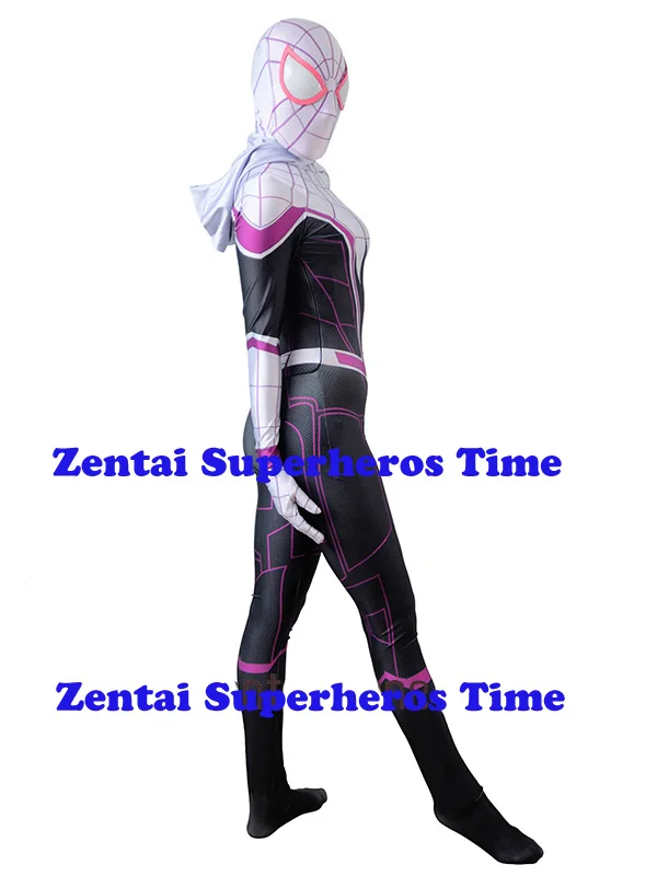 Костюм Человека паука Гвен Стейси гвеном с 3D принтом костюмы для косплея костюм