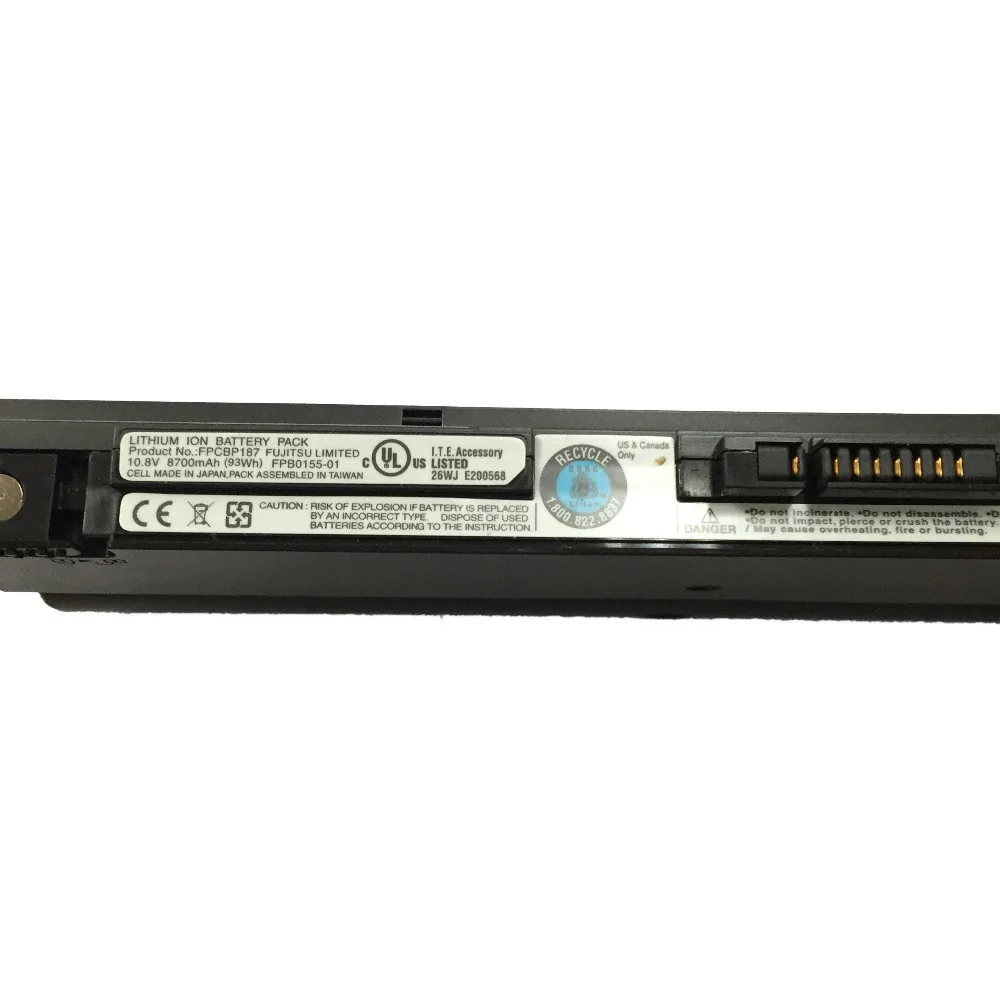 9 ячеек 10 8 В 8700 мАч новый оригинальный аккумулятор для ноутбука Fujitsu FPCBP186 FPCBP186AP