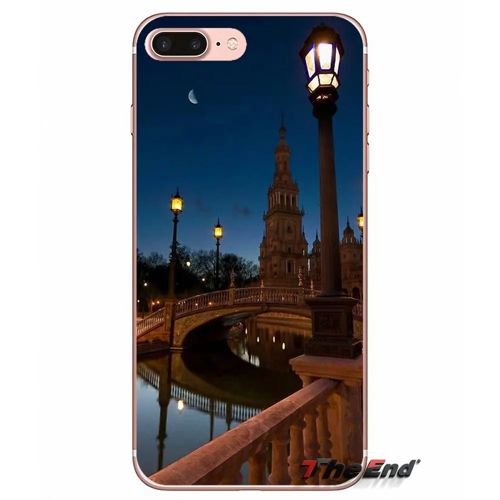 Мягкий чехол для Samsung Galaxy S3 S4 S5 MINI S6 S7 edge S8 Plus Note 2 3 4 5 Grand Core Prime PLAZA DE ESPANA Sevilla Spain |