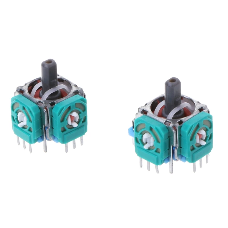 2 шт. Новый 3D аналоговый осевой джойстик модуль потенциометра с черными стиками