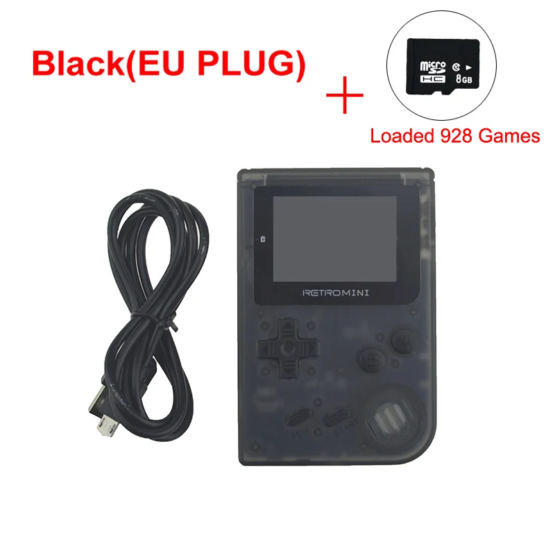 Ретро мини игра портативная игровая консоль с 8G tf картой для GBA классические игры